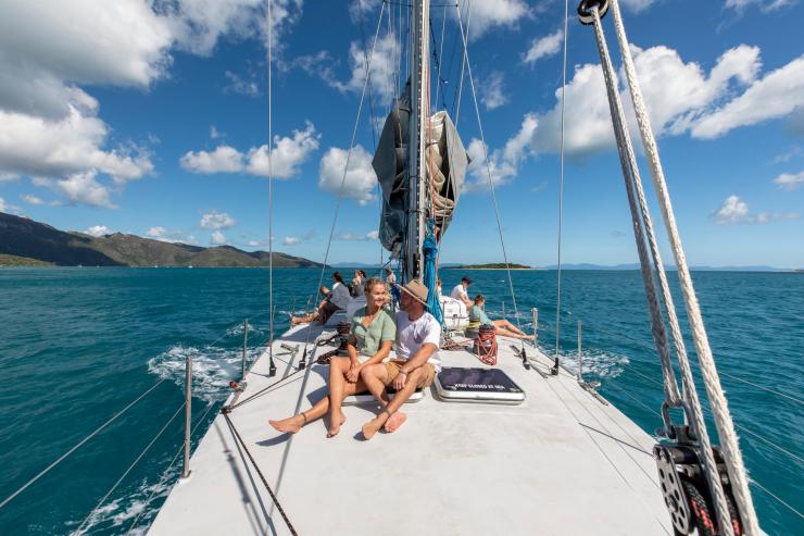 昆士兰州，圣灵群岛，Prosail Whitsundays © 昆士兰州旅游及活动推广局版权所有