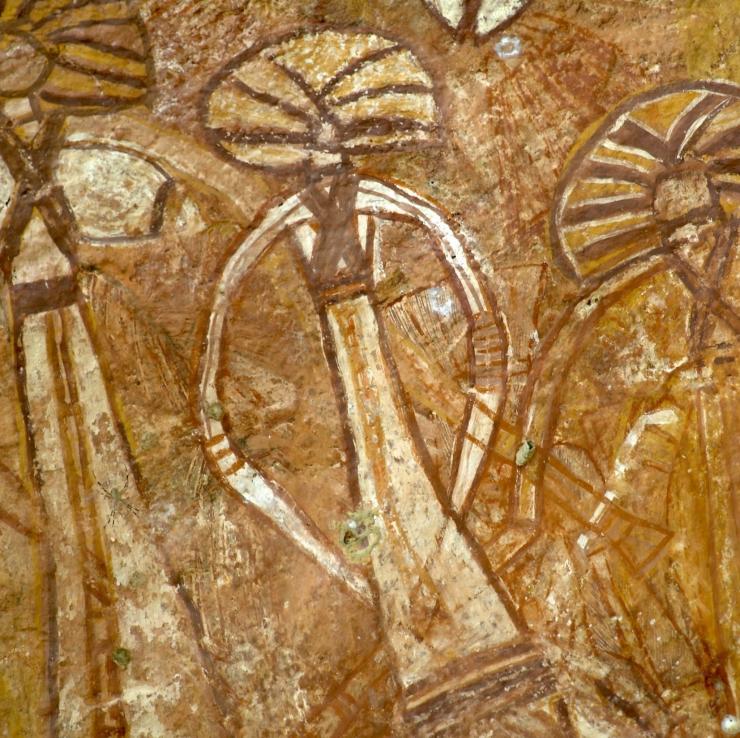 卡卡杜国家公园内诺兰基岩的原住民岩画艺术 © 北领地旅游局/Peter Eve 版权所有