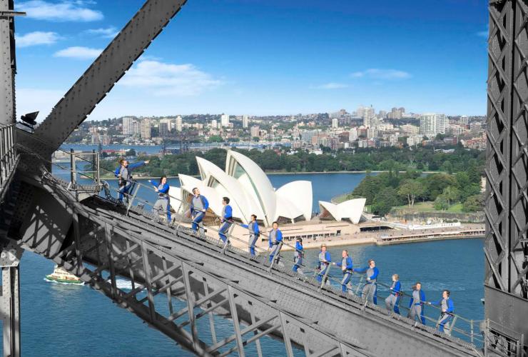 新南威尔士州，悉尼，悉尼海港大桥 © 悉尼大桥攀登公司版权所有