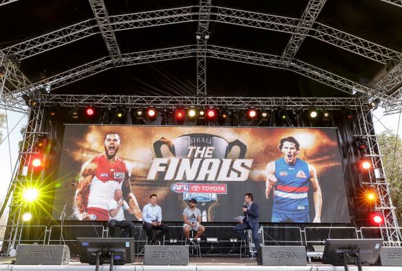 维多利亚州，墨尔本，AFL 总决赛现场活动 © AFL Media 版权所有