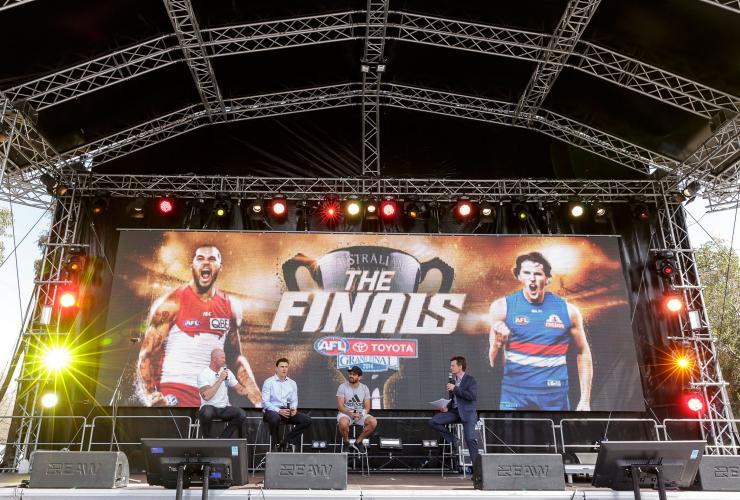 维多利亚州，墨尔本，AFL 总决赛现场活动 © AFL Media 版权所有