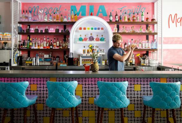 南澳大利亚州，阿德莱德，Mia Margarita 餐厅 © 南澳大利亚旅游局版权所有