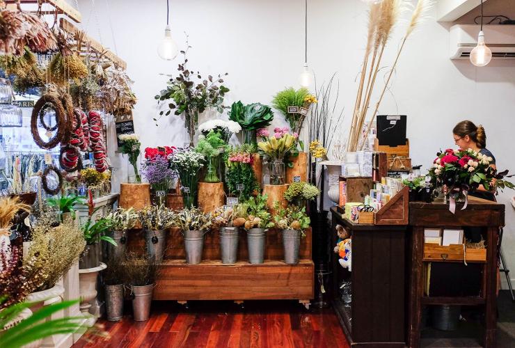 西澳大利亚州，北桥，Beans & Bunches 花店 © Suanlee 版权所有