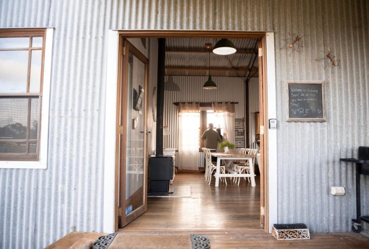 南澳大利亚州，约克半岛，红翼农场，朴素的住宿内饰 © 澳大利亚旅游局版权所有