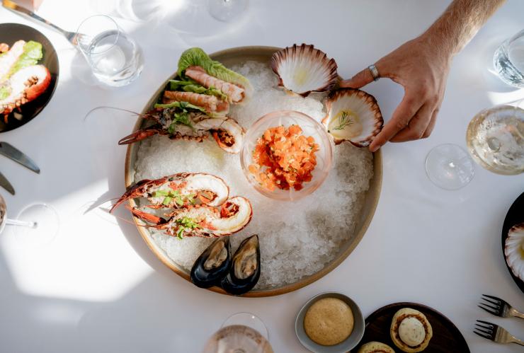 维多利亚州，墨尔本，Stokehouse 餐厅 © Stokehouse 餐厅版权所有