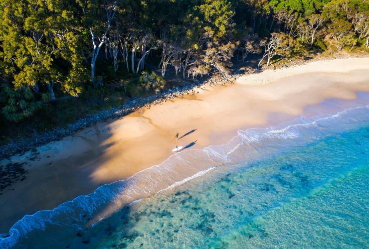昆士兰州，努沙，茶树湾，冲浪 © Dave Wilcock/昆士兰州旅游及活动推广局版权所有