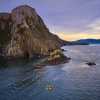 塔斯马尼亚州，布鲁尼岛，南部海域探险，布鲁尼岛皮划艇 © 南部海域探险公司版权所有
