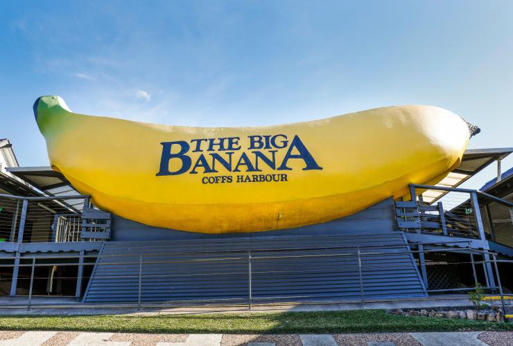 新南威尔士州，考夫斯港，大香蕉加油站 © 新南威尔士州旅游局版权所有